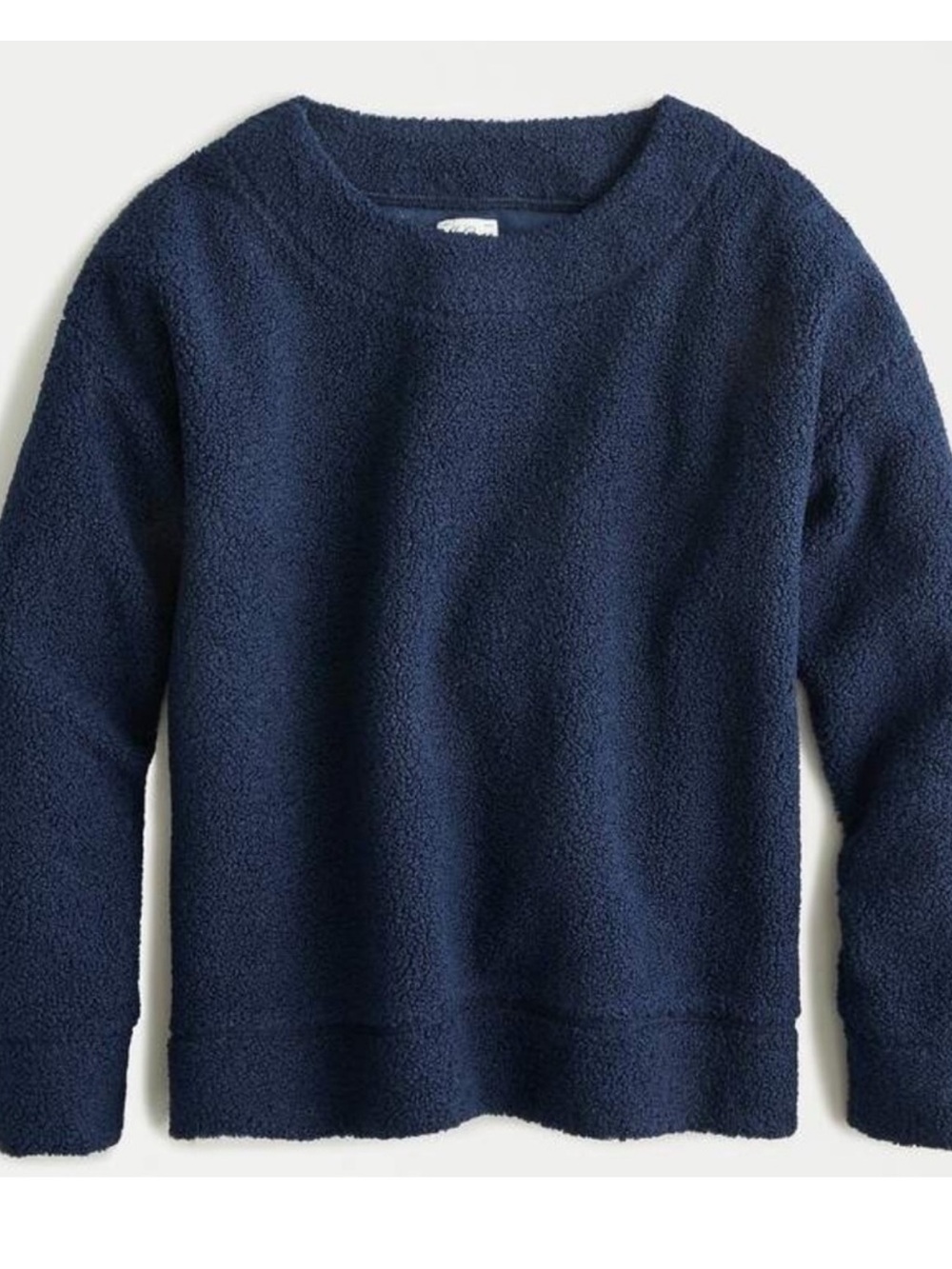 JCrew Teddy Sherpa Sweatshirt